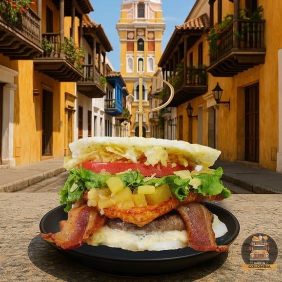 Arepa Burger.